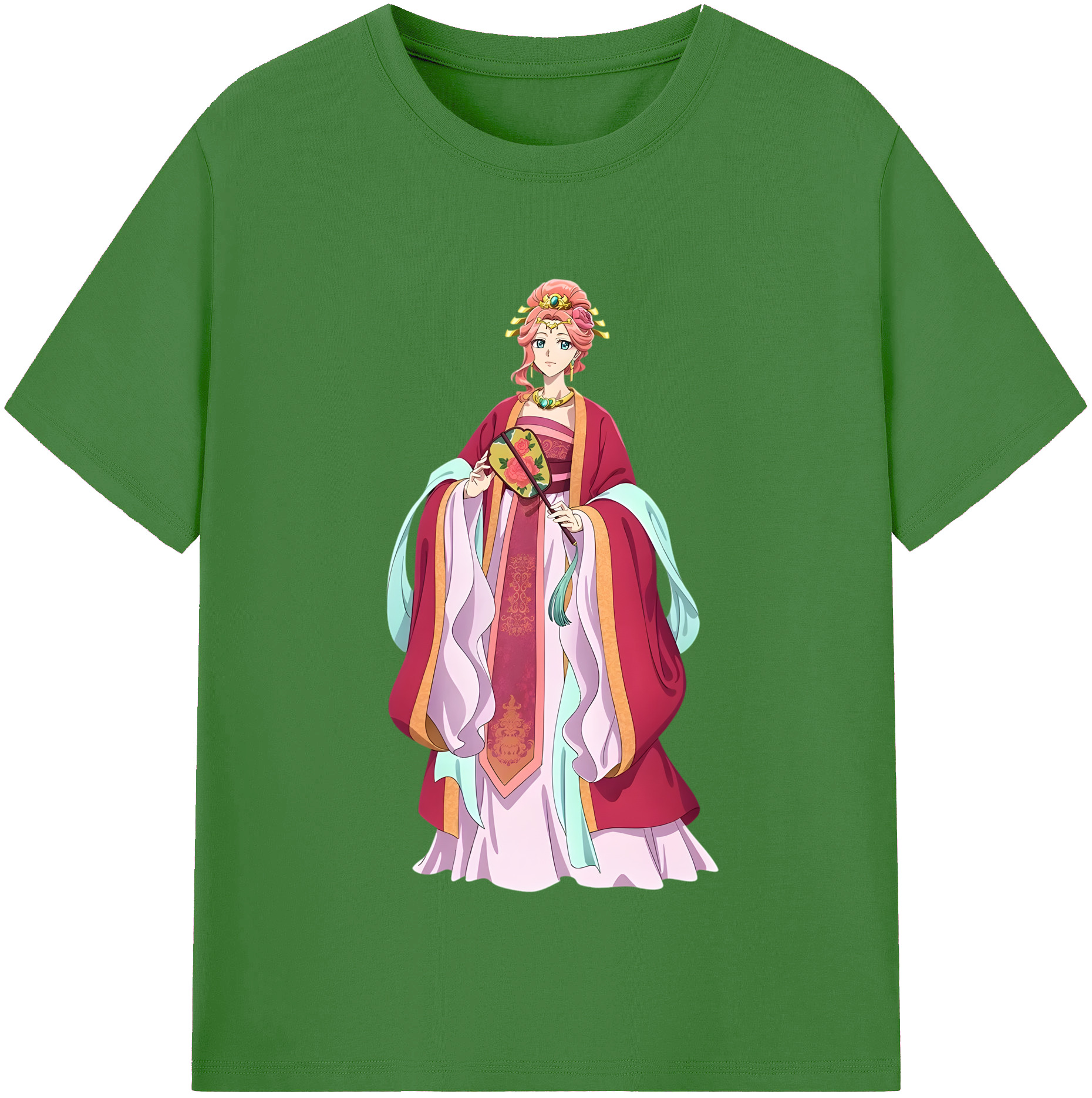 （画像用） 薬屋のひとりごと The Apothecary Diaries レディースカジュアルプリントTシャツ（綿100％）